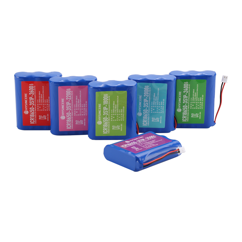 12V Rechargeable Lithium Ion 18650 Battery Pack 2000mAh