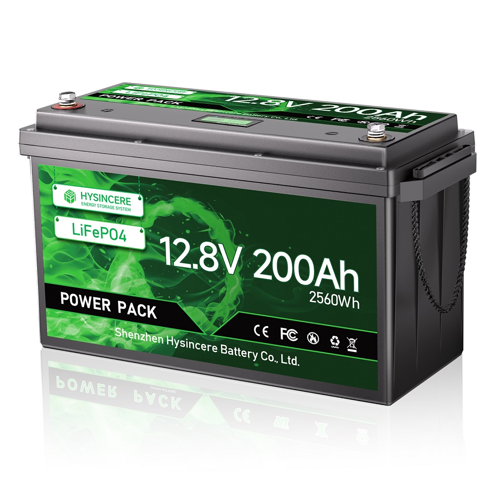 12V 200Ah LiFePo4 Battery Pack Prismatic Cell 4000 Cycles Lithium Ion IP65 200A Discharge for Trolling Motor Golf Cart