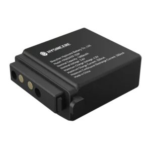 Hysincere HX653633 1S2P 3.6V 1600mAh explosion-resistant battery pack, angled view