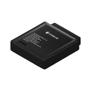 Hysincere 895049 1S1P 3.7V 3000mAh high-temperature battery pack, angled view