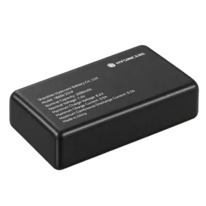 Hysincere 18650 2S1P 7.4V 2500mAh high-temperature battery pack, angled view