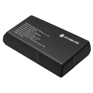 Hysincere 18650 3S2P 11.1V 5200mAh medical equipment battery pack, angled view