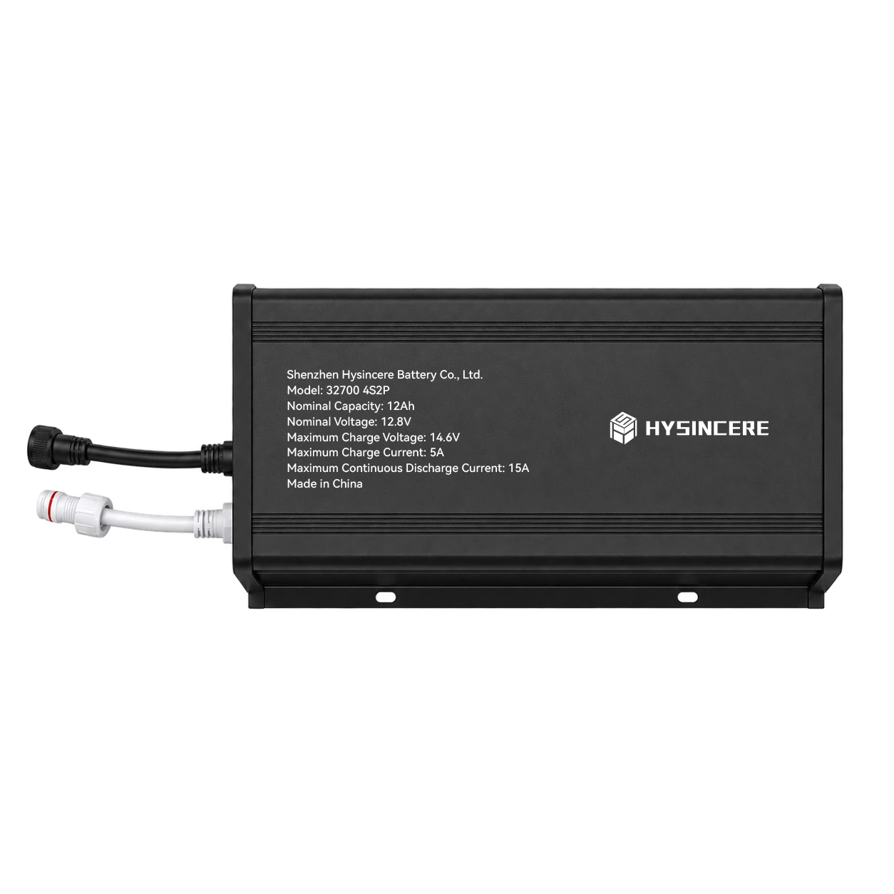 海芯32700 4S2P、12.8V、12Ah太阳能灯电池组，正面图