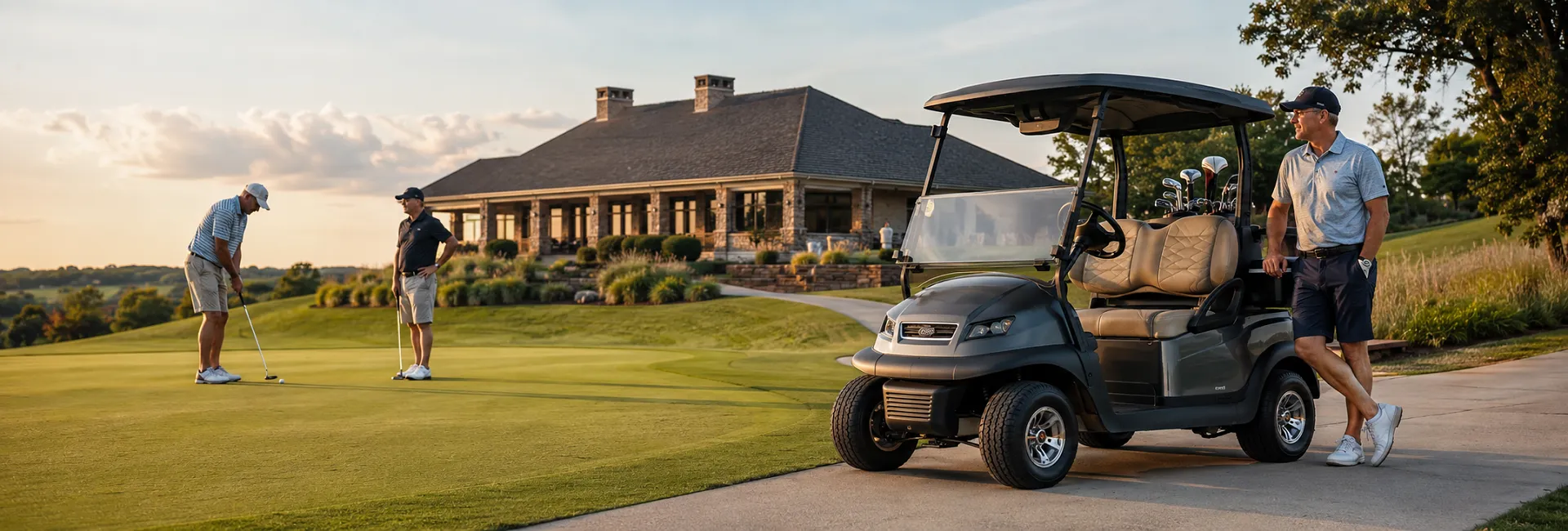 Golf cart LiFePO4 battery application