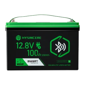 Hysincere LF12100-S-T50 12.8V 100Ah Bluetooth LiFePO4 battery