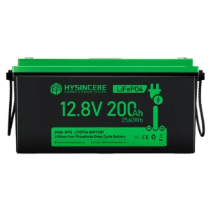 Hysincere LF12200N-SL 12.8V 200Ah smart LCD LiFePO4 battery