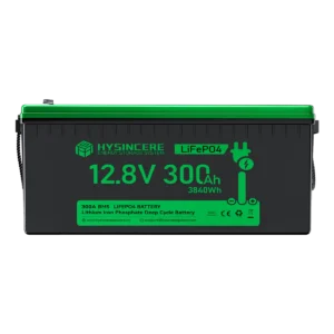 Hysincere LF12300C-SL 12.8V 300Ah smart LCD LiFePO4 battery