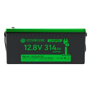 Hysincere LF12314N-SL 12.8V 314Ah smart LCD LiFePO4 battery