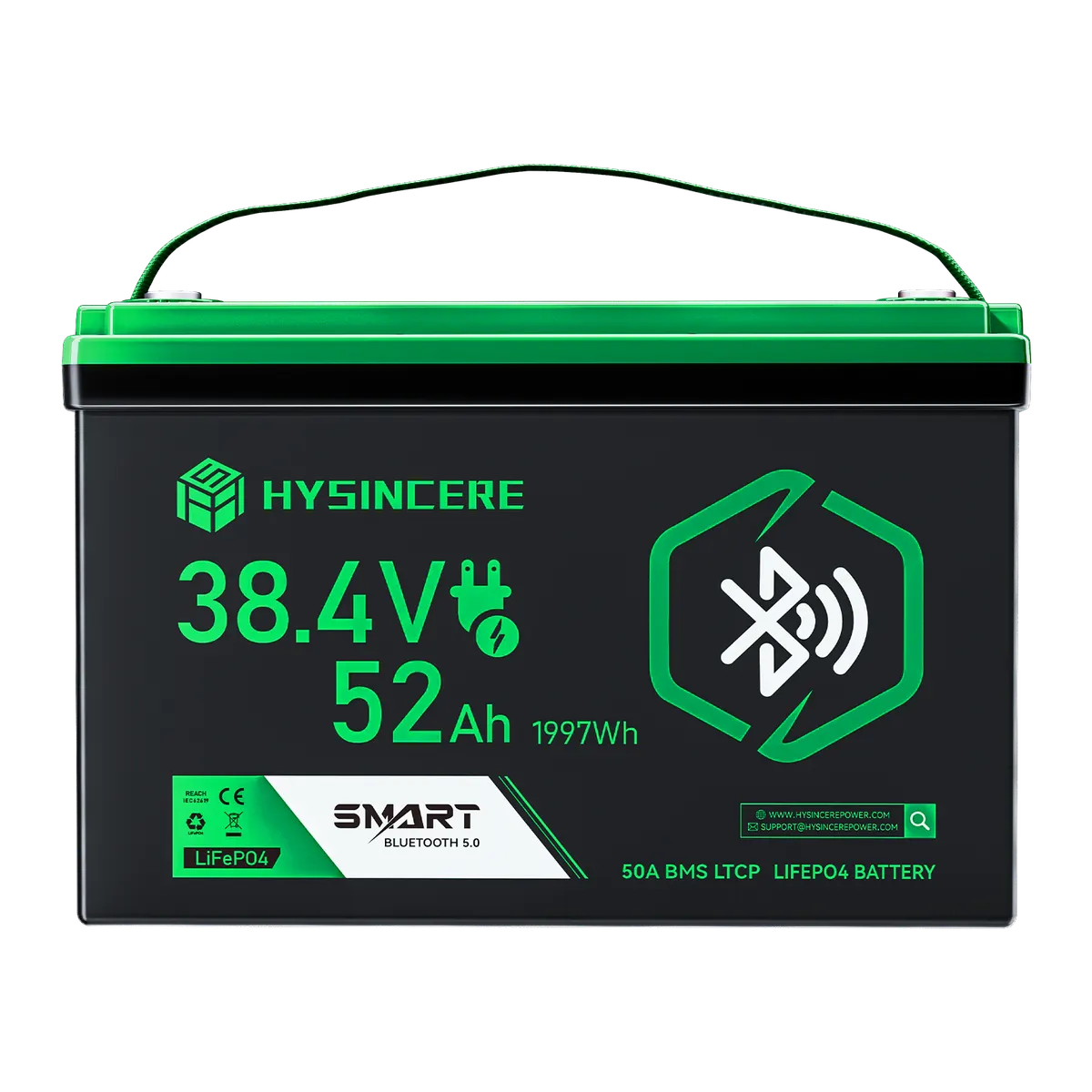 hysincere-38-4v-52ah-bluetooth-lifepo4-battery-lf3852n-b