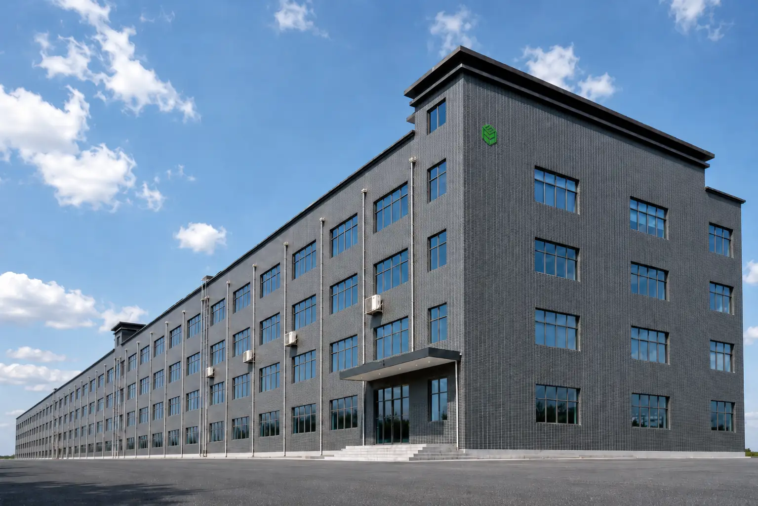 Hysincere battery factory building exterior