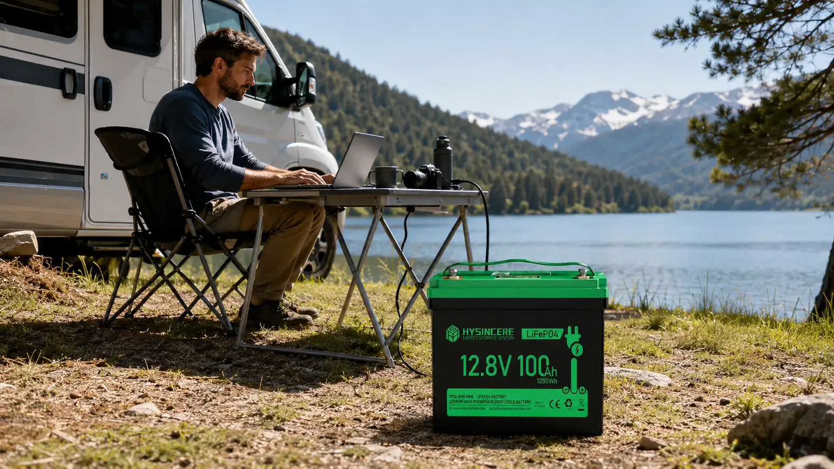 Camping Power Application featured image for How to Work Remotely While Camping: 7 Simple Steps