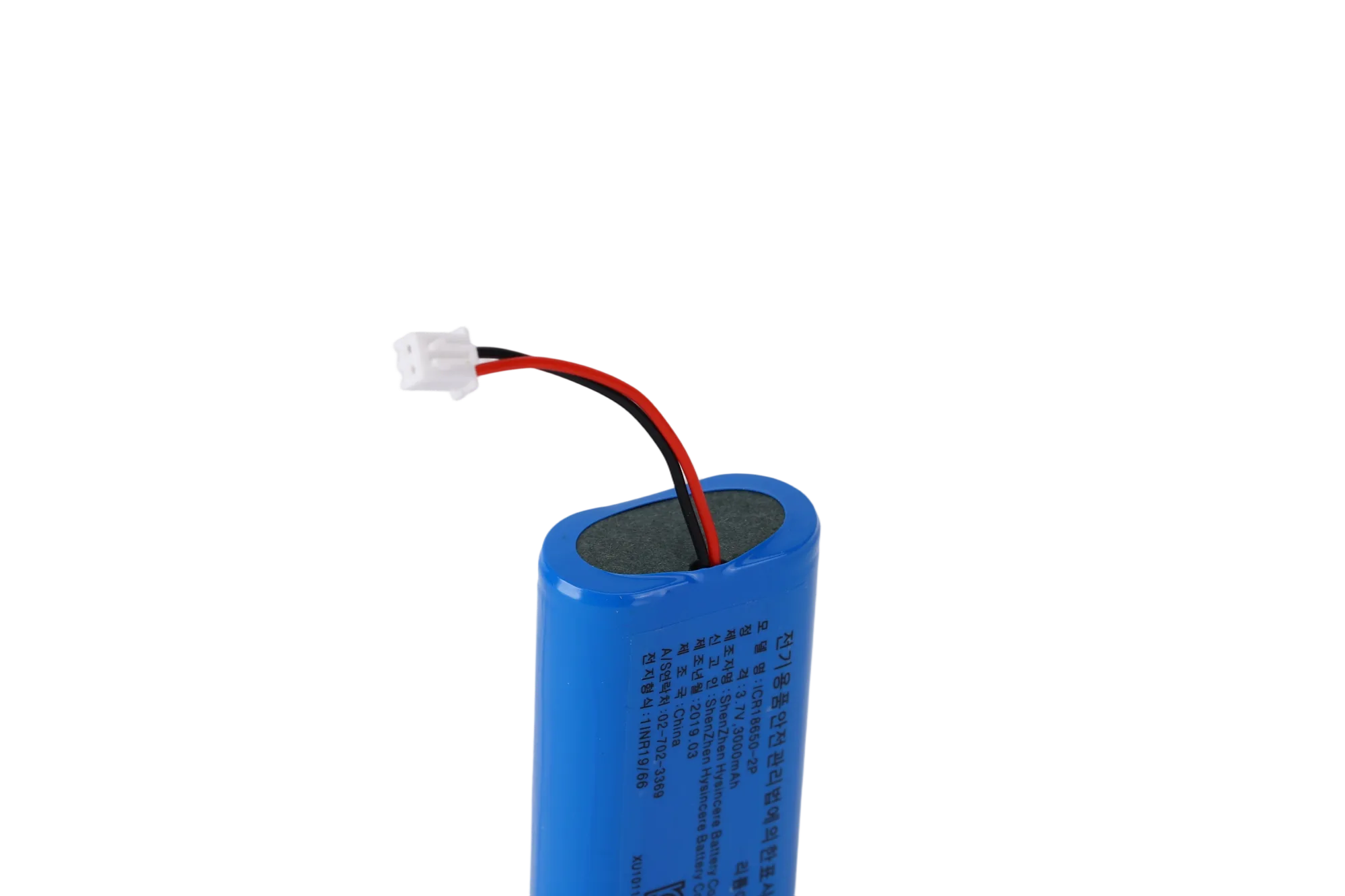 18650 1S2P 3000mAh battery product image