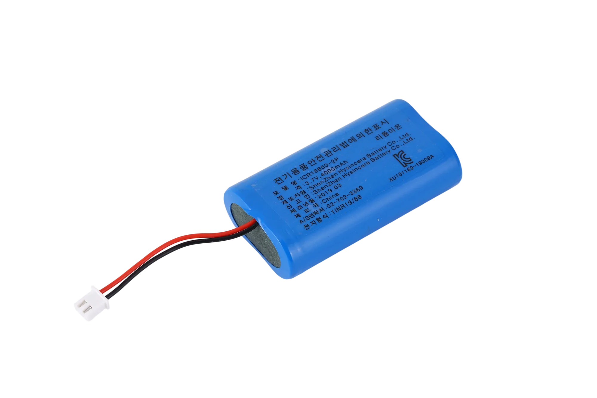 18650 1S2P 4000mAh 电池产品图