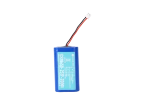 Hysincere KC Battery 18650 2S1P 7.4V 2000mAh battery pack transparent product detail main front view