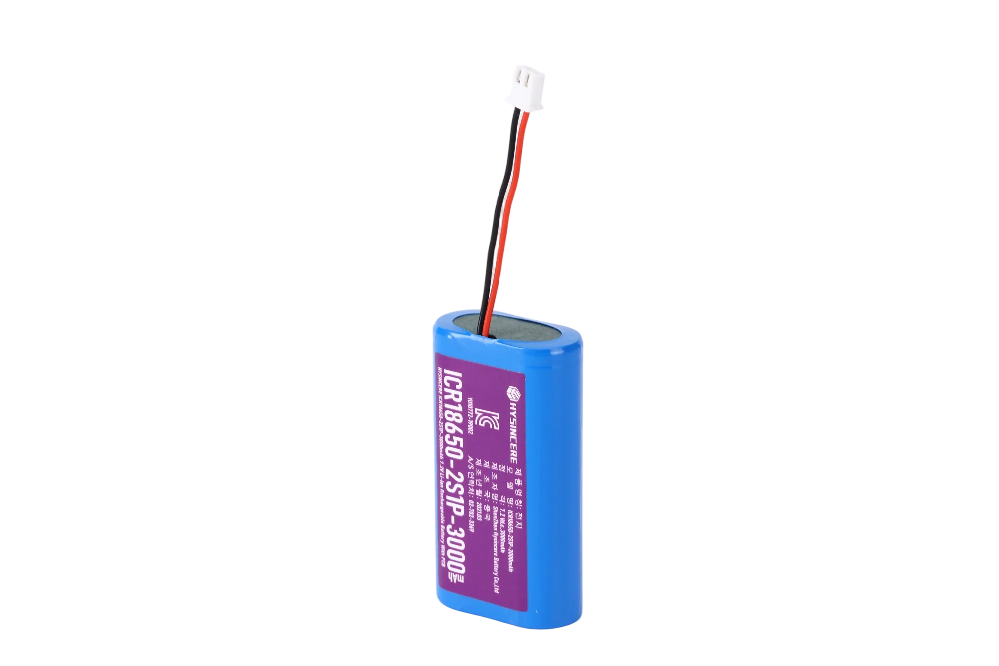 18650 2S1P 3000mAh 电池产品图