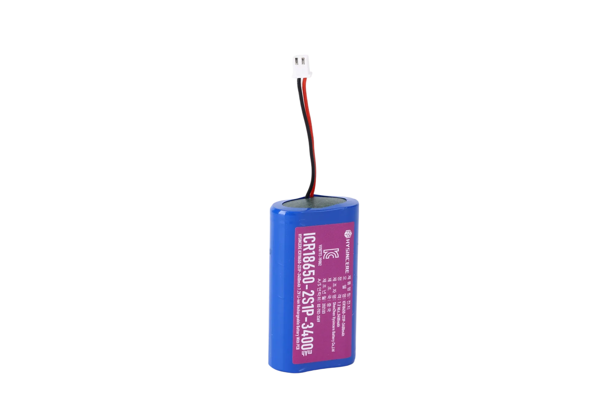 18650 2S1P 3400mAh 电池产品图