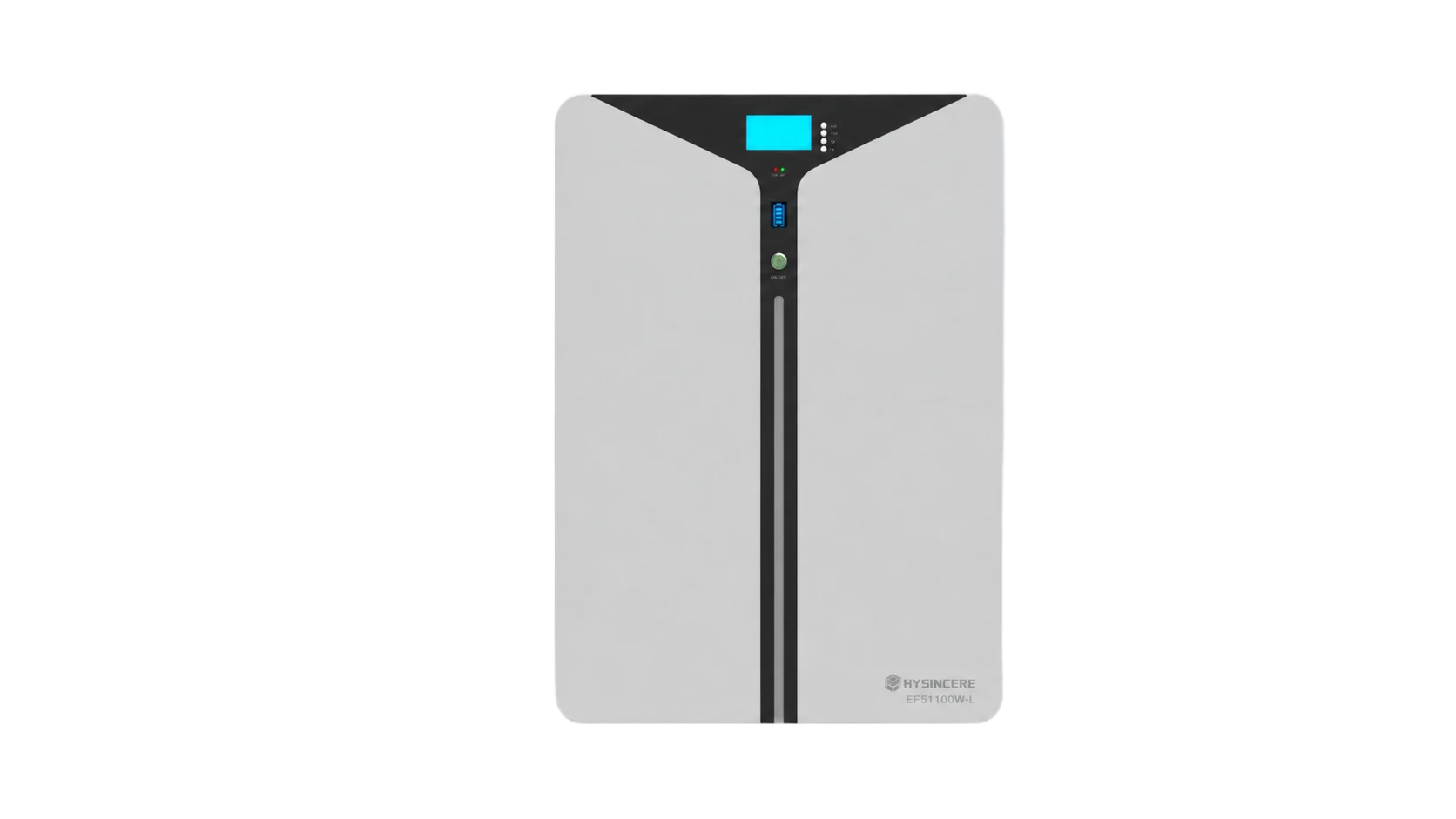 hysincere-51-2v-100ah-wall-mounted-lifepo4-home-energy-storage-battery-ef51100w-l-main-front-view-scaled