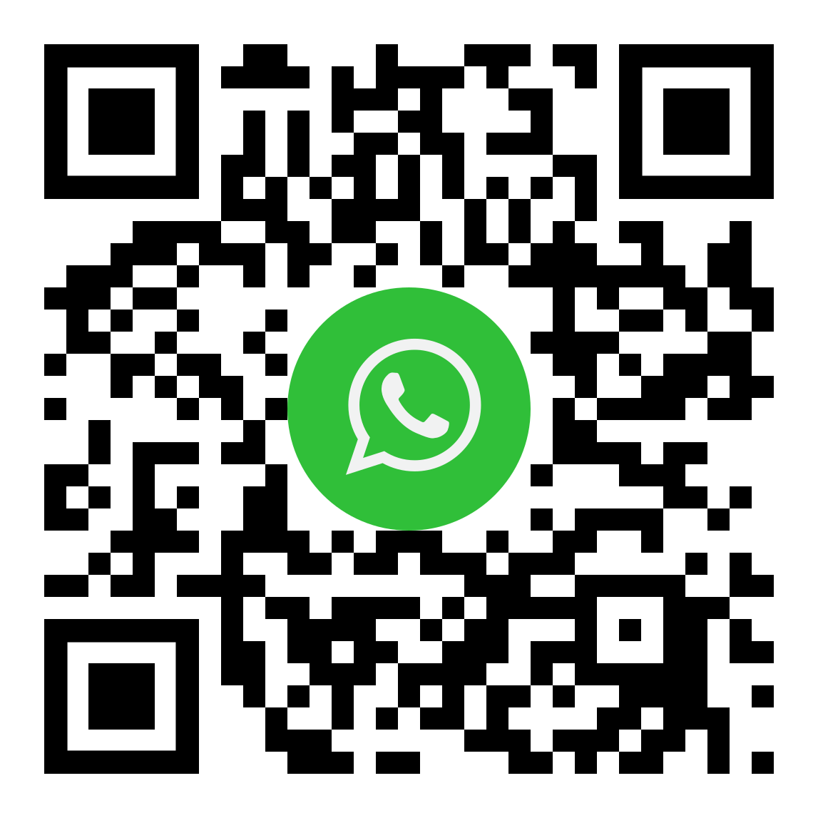 Hysincere WhatsApp QR code