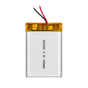 HYSINCERE 503040 600mAh 3.7V lithium polymer smart home battery