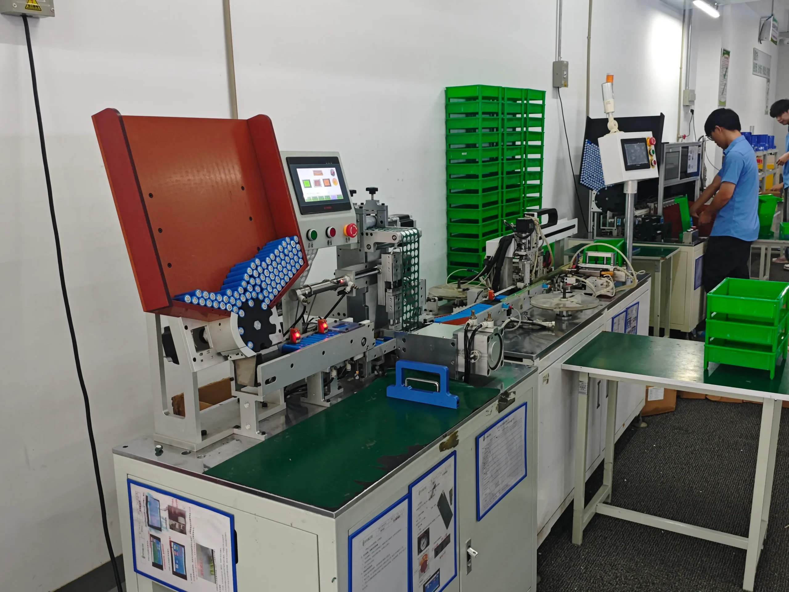 Hysincere cylindrical lithium battery cell production equipment